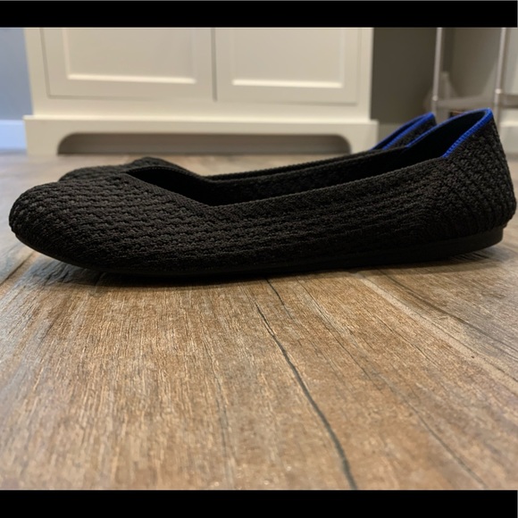 Rothy’s Black Honeycomb Flats - Picture 2 of 4